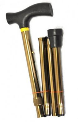 CareQuip Folding Walking Stick