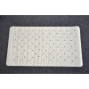 Bath mat suction grip and drainage holes