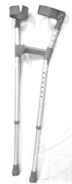 Coopers Elbow Crutches Adjustable Handgrip Size M