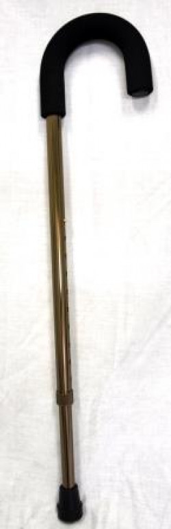 CareQuip Crook Handle Walking Stick Colour Bronze