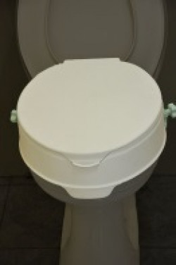 Care Quip Roma Toilet Seat Raiser with Lid