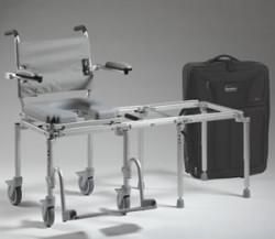 Multichair 6000 Commode Slider system with Tilt N Space