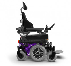 Fontier V6 C40 compact Power wheelchair in purple
