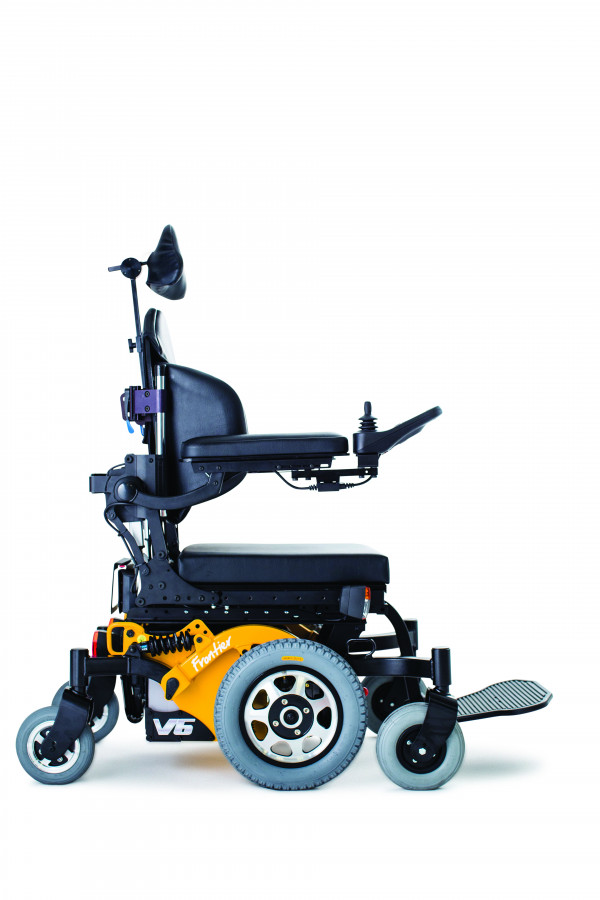 Frontier V6 Compact 73 Mid Wheel Drive Power Wheelchairs Wheelchairs