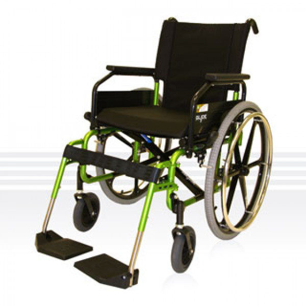 Glide Series 2 Leisure Plus Folding Wheelchair Folding Lightweight