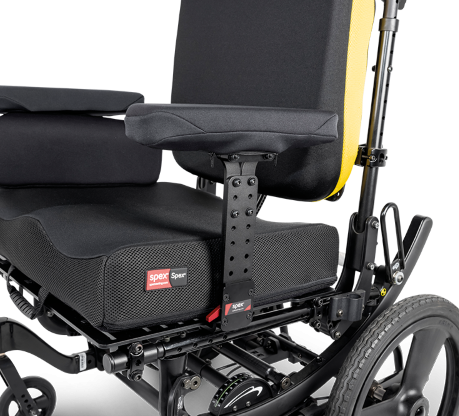 Spex Angle-Adjusted Wheelchair Arm Supports - Positioning & Restraint ...