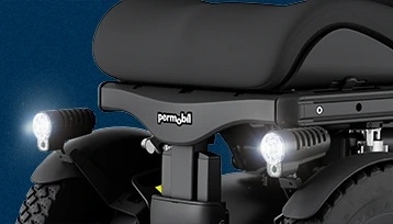 Strength and stability Power meets performance on the new F5 Corpus power wheelchair with a blazing 10 km/h top speed and upgraded ComfortRide Pro suspension. All-wheel independent, fully adjustable, oil dampened shocks provide the ultimate in ride comfort while helping to reduce vibrations that can transfer from terrain up to user. Experience enhanced vibration reduction driving in all seat positions, including an unprecedented 14&rdquo; ActiveHeight seat elevation.  Climb and reach higher with increased obstacle negotiation, exceptional motor torque and enhanced stability allowing up to 45&deg; of ActiveReach forward tilt functionality. Standard performance options include aggressive tread tires, caster mud guard protection and 3 premium metallic colours.