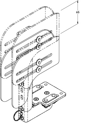 Spex Standard Medial Thigh Support
